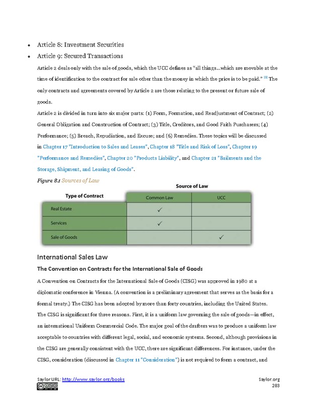 Business Law and the Legal Environment - Page 283